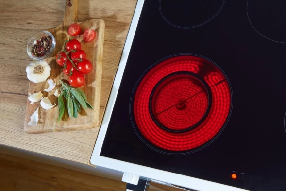 Плита Электрическая Gorenje GEC5C41SG серый стеклокерамика (без крышки)