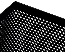 Подставка Deli E908 для письменных принадлежностей черный металл сетка