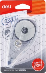 Лента коррект. Deli EH20301 20мх5мм белый