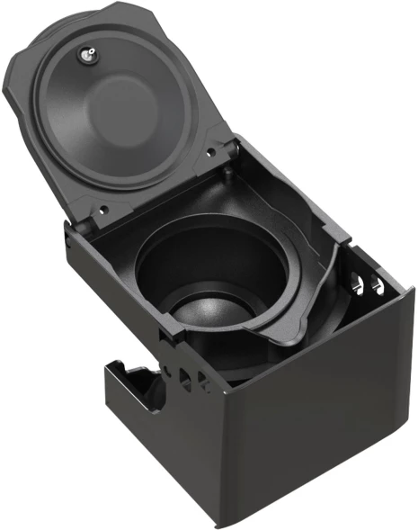 Кофеварка рожковая Polaris PCM 2038 3-in-1 1450Вт графитовый