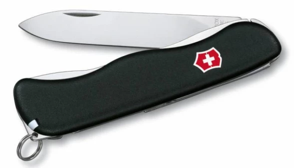 Нож перочинный Victorinox Sentinel (0.8413.3) 111мм 4функц. черный карт.коробка