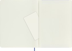 Блокнот Moleskine CLASSIC SOFT QP623B42 XLarge 190х250мм 192стр. нелинованный мягкая обложка голубая гортензия