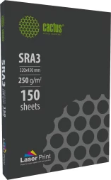 Бумага Cactus CS-LPSRA3250150 SRA3/250г/м2/белый/150л. CIE170% для лазерной печати