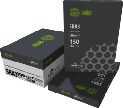 Бумага Cactus CS-LPSRA3250150 SRA3/250г/м2/белый/150л. CIE170% для лазерной печати