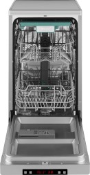 Посудомоечная машина Weissgauff DW 4015 серебристый (узкая)