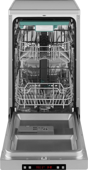 Посудомоечная машина Weissgauff DW 4015 серебристый (узкая)