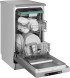 Посудомоечная машина Weissgauff DW 4015 серебристый (узкая)