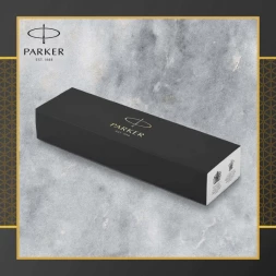 Ручка перьев. Parker IM Premium F323 (1931646) Black GT F сталь нержавеющая подар.кор.