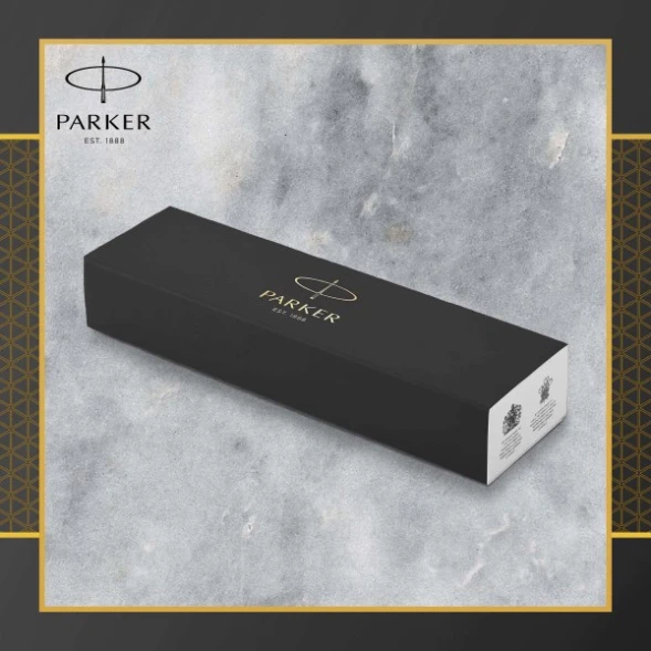 Ручка перьев. Parker IM Premium F323 (1931646) Black GT F сталь нержавеющая подар.кор.