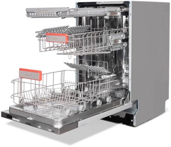 Посудомоечная машина Timberk Set&amp;amp;Dry T-DW45BI103 серебристый (узкая)