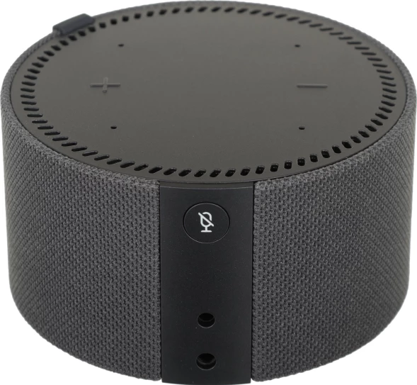 Умная колонка Yandex Станция Мини с часами Алиса черный 10W 1.0 BT 10м (YNDX-00020K)