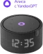 Умная колонка Yandex Станция Мини с часами Алиса черный 10W 1.0 BT 10м (YNDX-00020K)