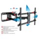 Кронштейн для телевизора Arm Media PARAMOUNT-60 черный 32&amp;quot;-75&amp;quot; макс.60кг настенный поворот и наклон