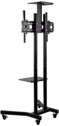 Подставка для телевизора Arm Media PT-STAND-9 черный 32&amp;quot;-65&amp;quot; макс.45кг напольный фиксированный