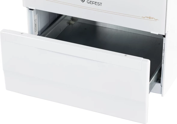 Плита Электрическая Gefest ЭП Н Д 5140-01 0121 белый эмалированный металл (металлическая крышка)