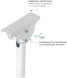 Кронштейн для телевизора Arm Media LCD-1800 белый 26&amp;quot;-65&amp;quot; макс.50кг потолочный поворот и наклон