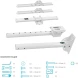 Кронштейн для телевизора Arm Media LCD-1800 белый 26&amp;quot;-65&amp;quot; макс.50кг потолочный поворот и наклон