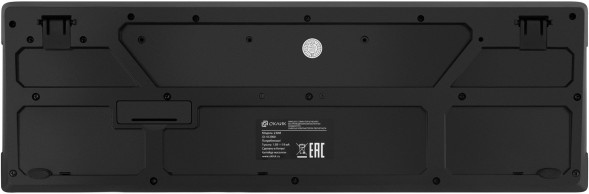 Клавиатура + мышь Оклик 230M клав:черный мышь:черный USB беспроводная (412900)