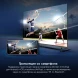 Телевизор LED Hyundai 65&amp;quot; H-LED65BU7100 WebOS Frameless Metal серый/серый 4K Ultra HD 60Hz MEMC DVB-T DVB-T2 DVB-C DVB-S DVB-S2 USB WiFi Smart TV