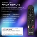 Телевизор LED Hyundai 65&amp;quot; H-LED65BU7100 WebOS Frameless Metal серый/серый 4K Ultra HD 60Hz MEMC DVB-T DVB-T2 DVB-C DVB-S DVB-S2 USB WiFi Smart TV