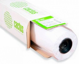 Бумага Cactus CS-PC90-152445 A0+ 1524мм-45м/90г/м2/белый CIE169% матовое универсальная (с покрытием) втулка:50.8мм (2&amp;quot;)