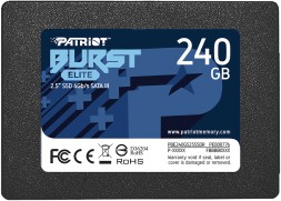 Накопитель SSD Patriot SATA-III 240GB PBE240GS25SSDR Burst Elite 2.5&amp;quot;