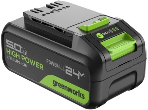 Батарея аккумуляторная Greenworks G24HP5 24В 5Ач Li-Ion (2957807)