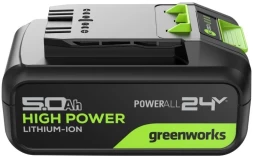 Батарея аккумуляторная Greenworks G24HP5 24В 5Ач Li-Ion (2957807)