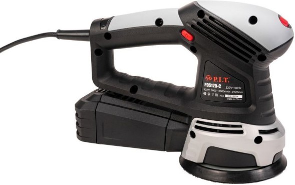 Эксцентриковая шлифмашина P.I.T. PDS125-C 500Вт D125мм (100800201010)