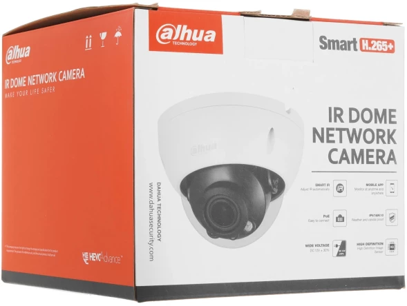 Камера видеонаблюдения IP Dahua DH-IPC-HDBW1431RP-ZS-S4 2.8-12мм цв. корп.:белый