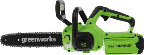 Цепная пила Greenworks G40CS30K2 аккум. дл.шины:12&amp;quot; (30cm) 1аккум. 2Ач ЗУ (2007807UA)