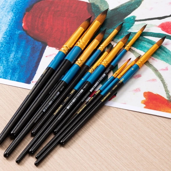 Кисть Deli EC408-6 синтетика круг. №6