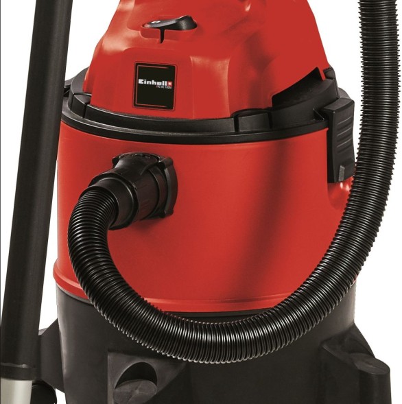 Строительный пылесос Einhell TC-VC 1825 1250Вт (уборка: сухая/влажная/выдув/сбор воды) красный