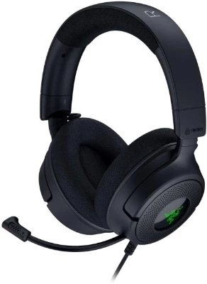 Наушники с микрофоном Razer Kraken V4 X черный 2.0м мониторные USB оголовье (RZ04-05180100-R3M1)
