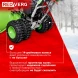 Снегоуборщик бензин. RedVerg RD-SB107/15DW-E 15л.с.