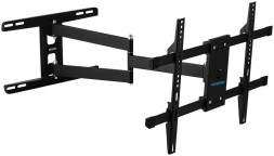 Кронштейн для телевизора Kromax DIX-20 черный 22&amp;quot;-65&amp;quot; макс.45кг настенный поворотно-выдвижной и наклонный