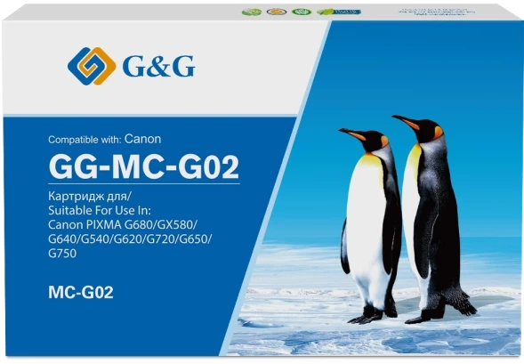 Бункер G&amp;amp;G GG-MCG02 (MC-G02) для Canon PIXMA G680/GX580/G640/G540/G620/G720/G650/G750