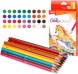 Набор карандашей цв. Deli EC132-36 ColoRun 36цв. коробка/европод. (36шт)