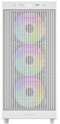 Корпус ID-Cooling Ware 510 ARGB белый без БП ATX 7x120mm 5x140mm 1xUSB2.0 1xUSB3.0 audio bott PSU
