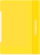 Папка-скоросшиватель Бюрократ -PS20YEL A4 прозрач.верх.лист пластик желтый 0.12/0.16