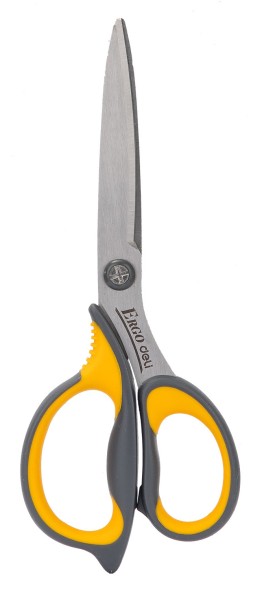 Ножницы Deli E77759 офисные 170мм ручки с резиновой вставкой сталь ассорти