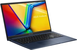 Ноутбук Asus Vivobook 15 X1504ZA-BQ1143 Core i3 1215U 8Gb SSD512Gb Intel UHD Graphics 15.6&amp;quot; IPS FHD (1920x1080) noOS blue WiFi BT Cam (90NB1021-M01NX0)