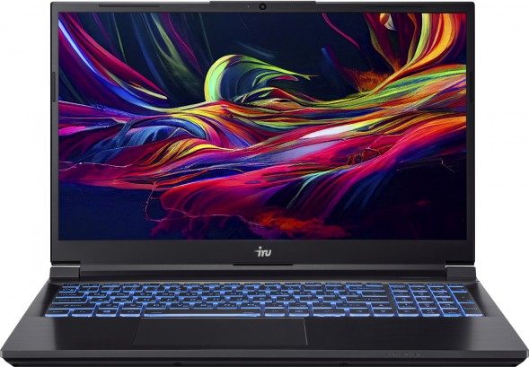Ноутбук IRU Калибр 15ALC Core i5 12500H 16Gb SSD512Gb NVIDIA GeForce RTX 3050 4Gb 15.6&amp;quot; IPS FHD (1920x1080) Free DOS black WiFi BT Cam 3465mAh (1930300)