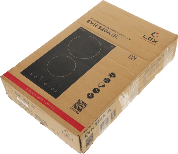 Варочная поверхность Lex EVH 320A BL черный
