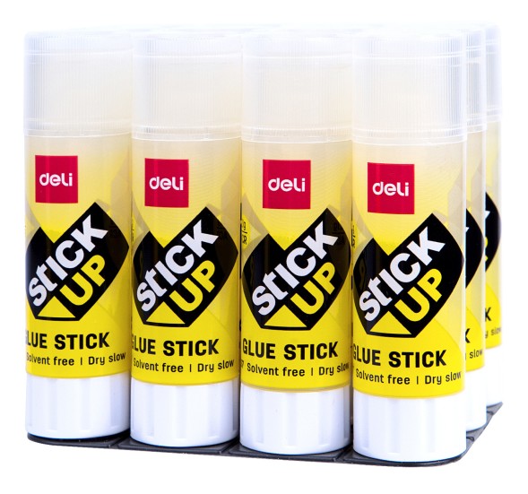 Клей-карандаш Deli Stick UP EA23710 21гр прозрачный дисплей картонный
