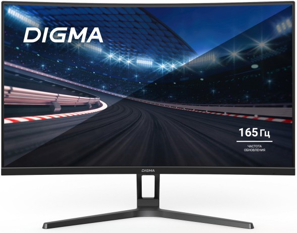 Монитор Digma 27&amp;quot; Overdrive 27A510F черный VA LED 1ms 16:9 HDMI M/M матовая 300cd 178гр/178гр 1920x1080 165Hz G-Sync FreeSync DP FHD 4.65кг