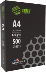 Бумага Cactus CS-LPA4120500 A4/120г/м2/500л./белый CIE170% для лазерной печати