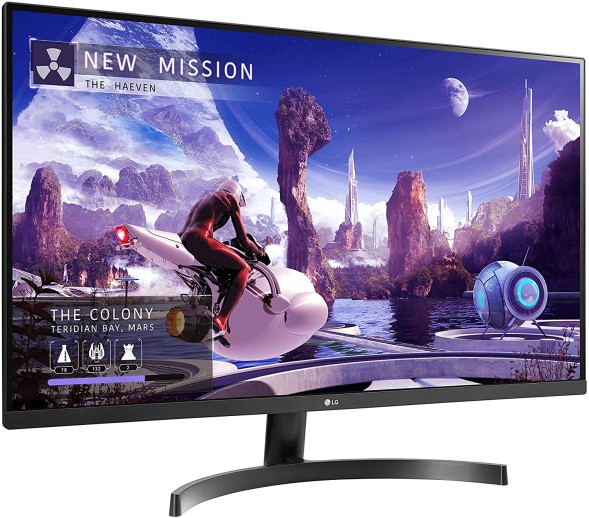 Монитор LG 27&amp;quot; 27QN600-B черный IPS LED 5ms 16:9 HDMI матовая 1000:1 350cd 178гр/178гр 2560x1440 75Hz DP 2K 5.7кг