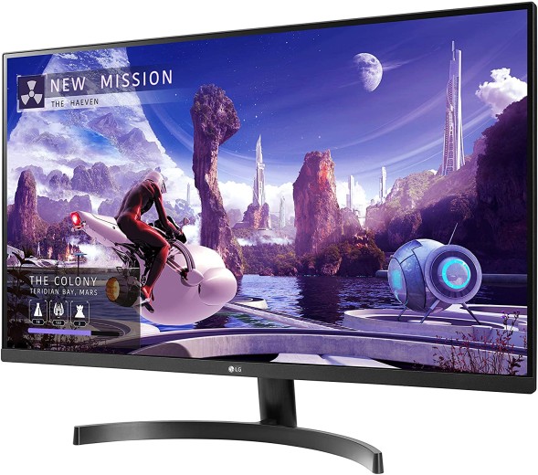 Монитор LG 27&amp;quot; 27QN600-B черный IPS LED 5ms 16:9 HDMI матовая 1000:1 350cd 178гр/178гр 2560x1440 75Hz DP 2K 5.7кг