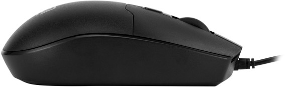 Мышь Оклик 147M V2 USB черный оптическая (2000dpi) USB для ноутбука (4but)